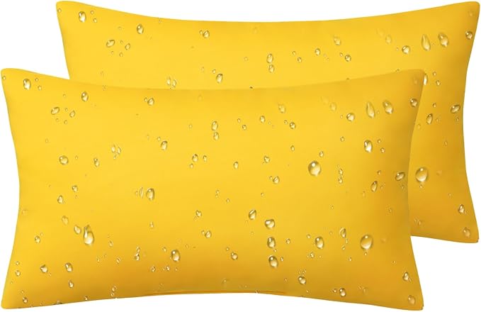 Phantoscope Pack of 2 Premium Dual Usage Outdoor Pillow Inserts, Waterproof by Phantoscope