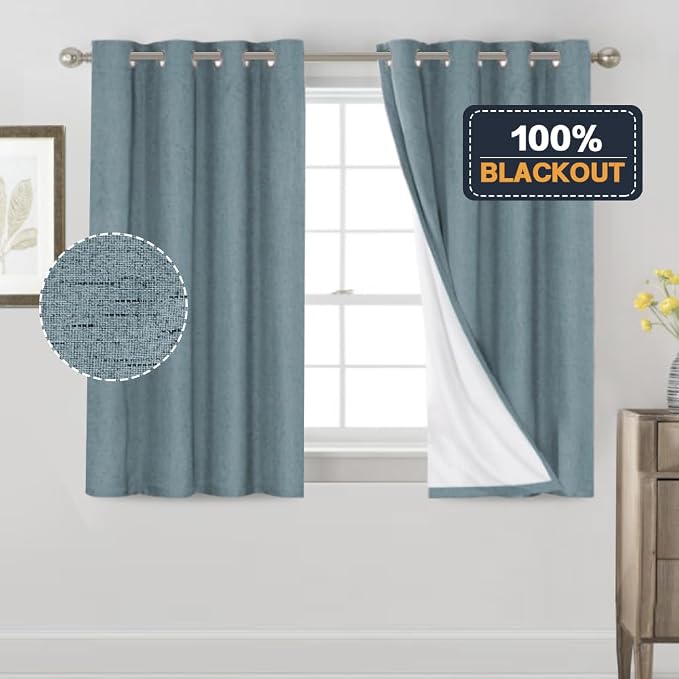 PrinceDeco 100% Blackout Curtains - Image 6