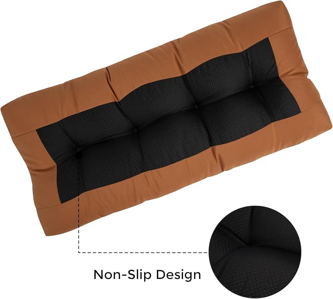 FUNHOME Outdoor Bench Cushion 48 x18 inch - Image 2