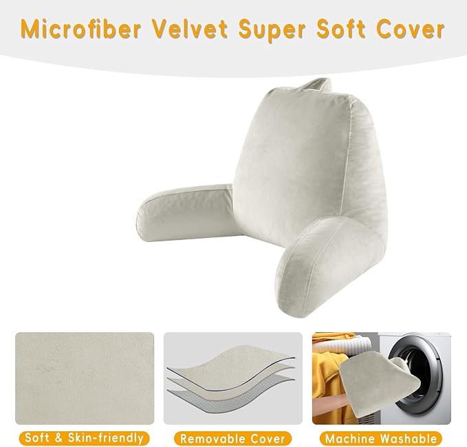 Reading Pillow for Sitting in Bed Adult, Reading Pillow - Image 3