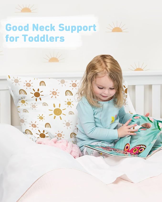 Babebay Toddler Pillow, 13X18 Toddler Pillows - Image 3