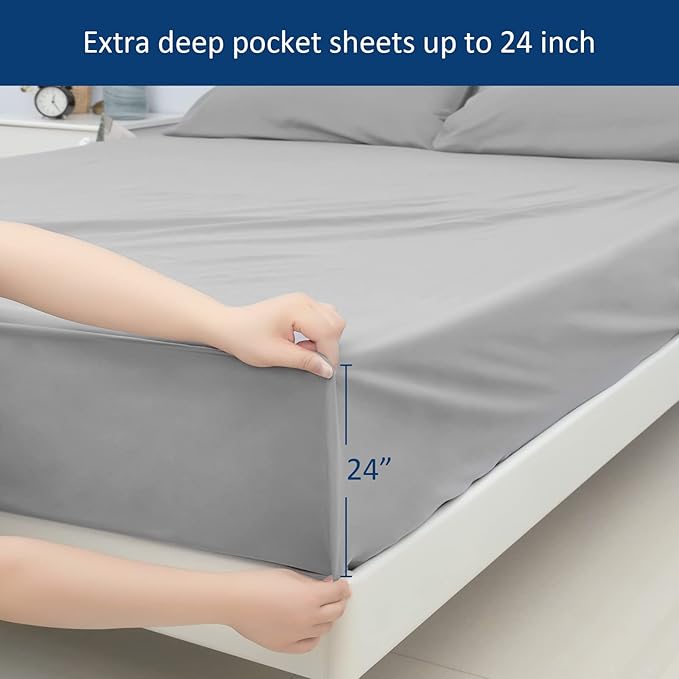Moonsea Extra Deep Pocket Full Sheet Set - Image 3