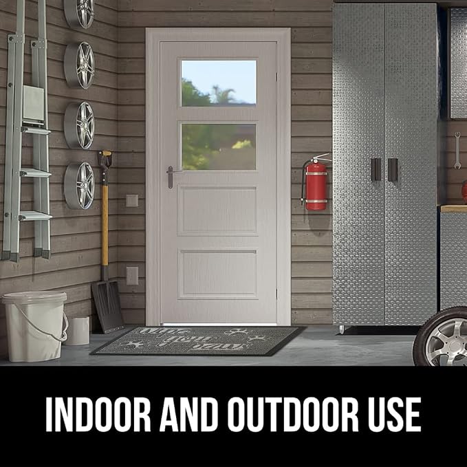 GORILLA GRIP 100% Waterproof All-Season WeatherMax Doormat 35x23, US Designed - Image 9