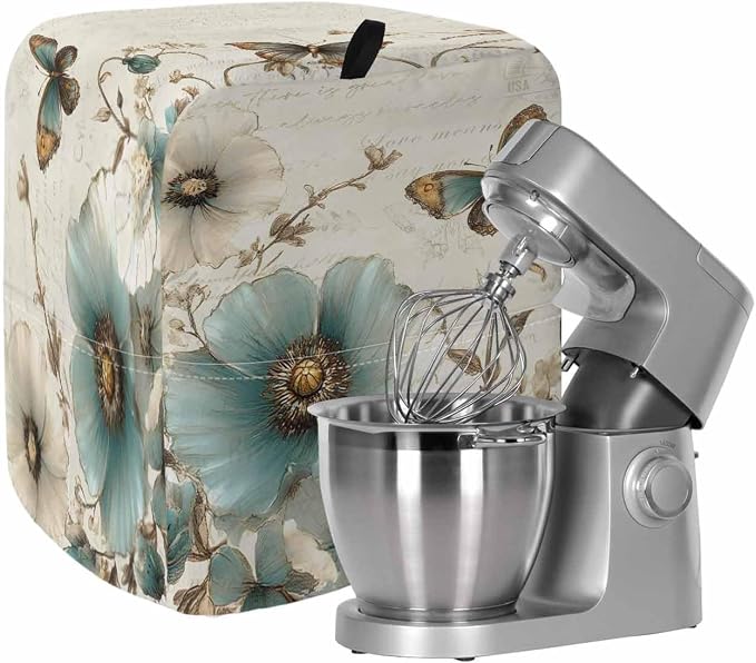 Spring Flowers Stand Mixer Dust Cover by Unknown