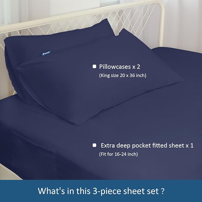 Moonsea King Size Sheets Set for Air Mattress - Image 4