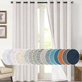 PrinceDeco Blackout Curtains 108 Inches Long Solid Thermal Insulated by PrinceDeco