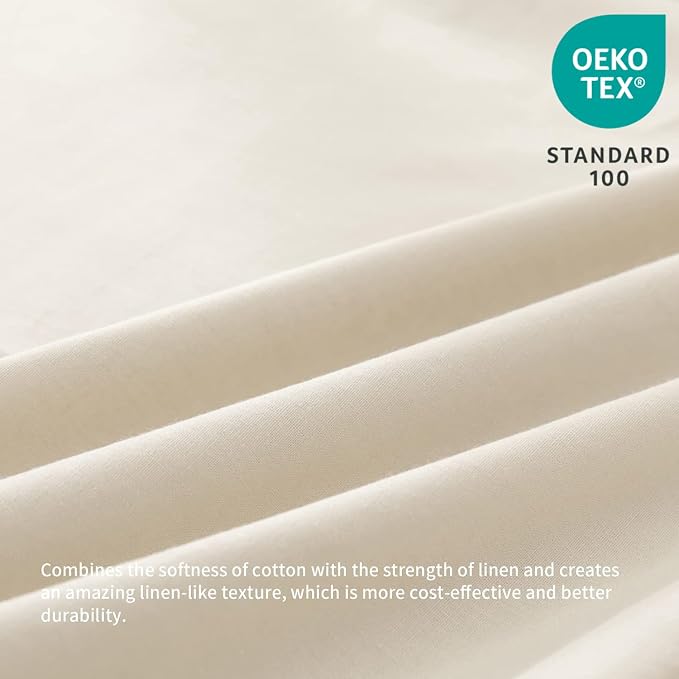 BISELINA French Linen Bed Skirt - Image 2