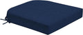 Arden Foam Outdoor Round Back Seat Cushion, 20 x 19, Made by ARDEN
