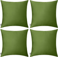 Thmyo 4-Pack 100% Cotton Comfortable Solid Decorative Throw Pillow Case by Thmyo