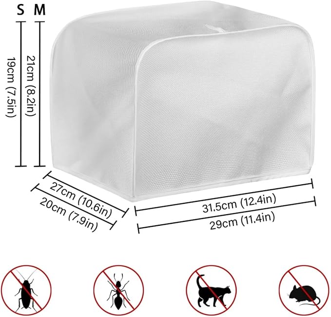 Cat Butterfly Printed Toaster Cover - Image 2