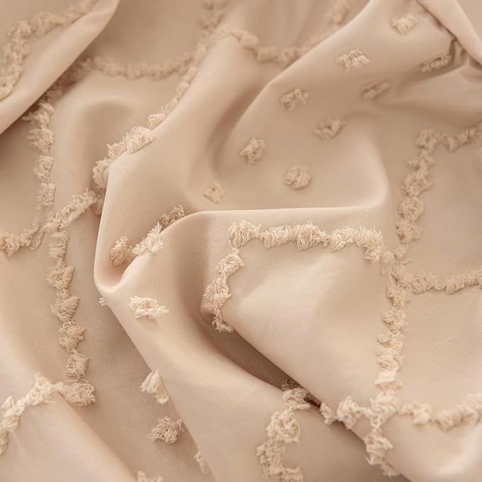 Bed Skirt King Size，Ruffled Cream Bed Skirt - Image 6