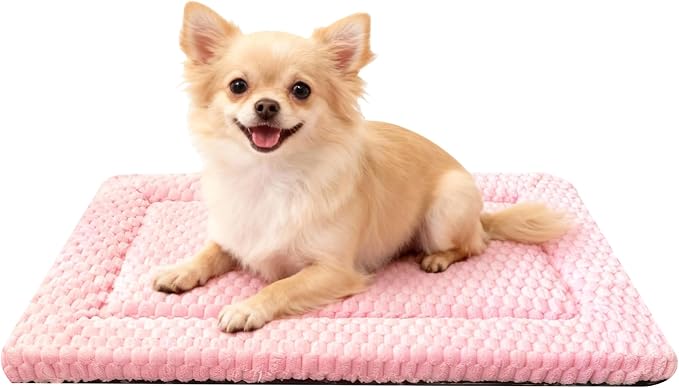 Dog Bed Mat - Dog Crate Pad - Reversible Mat by FogkissComfyPawsHome