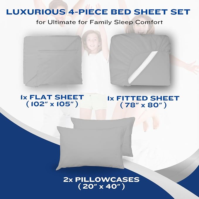 DREAMCARE California King Sheet Sets - Image 8