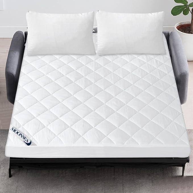 Waterproof Sofa Bed Mattress Protector Pad, Absorbent Queen Sleeper Sofa - Image 5