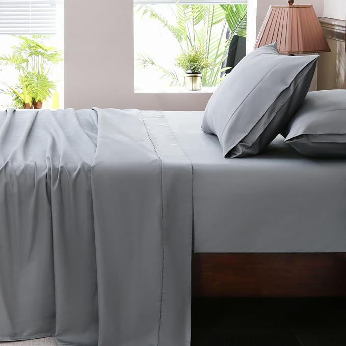 Extra Deep Pocket King Sheets 18-24 Inch 1000 Thread Count 100% Egyptian Cotton by overket