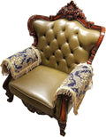 LUFEIJIASHI Luxury Couch Arm Covers, Washable Armrest Protectors by LUFEIJIASHI