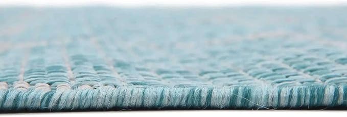 Unique Loom Outdoor Trellis Collection Area Rug - Image 5