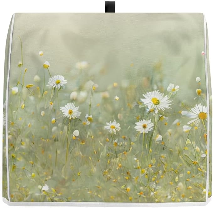 Realistic Daisy Print Stand Mixer Covers Fit Tilt Head and Bowl Lift Models - Image 3