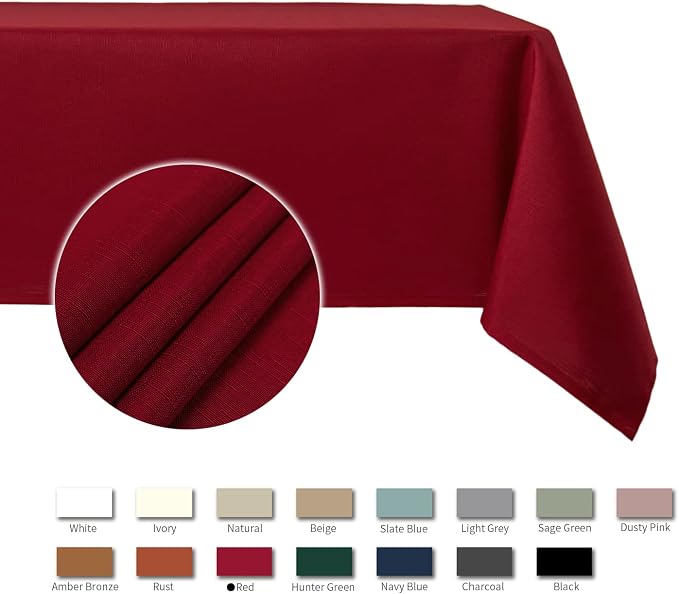 maxmill Jacquard Tablecloth Stain Resistant Waterproof Wrinkle Resistant - Image 4