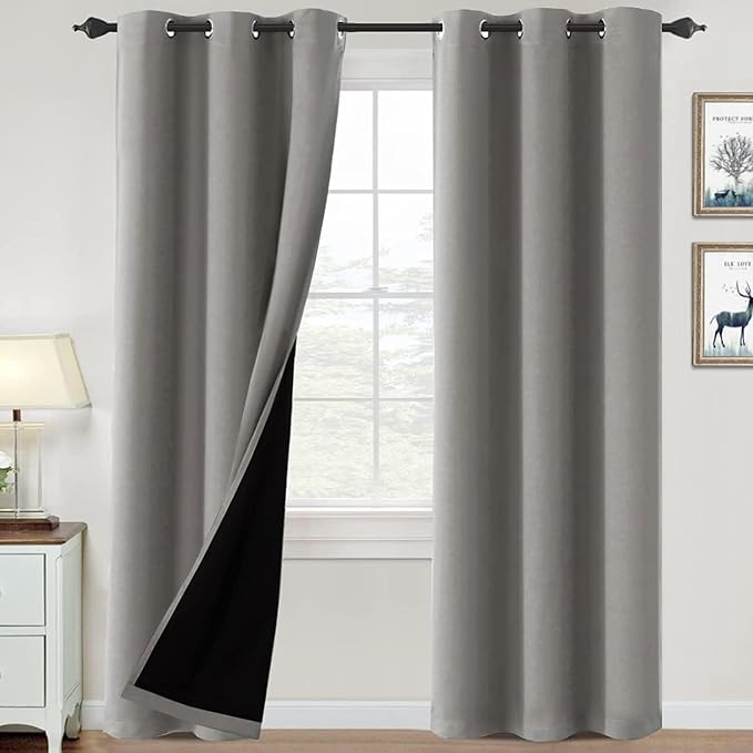 H.VERSAILTEX 100% Blackout Curtains by HVERSAILTEX
