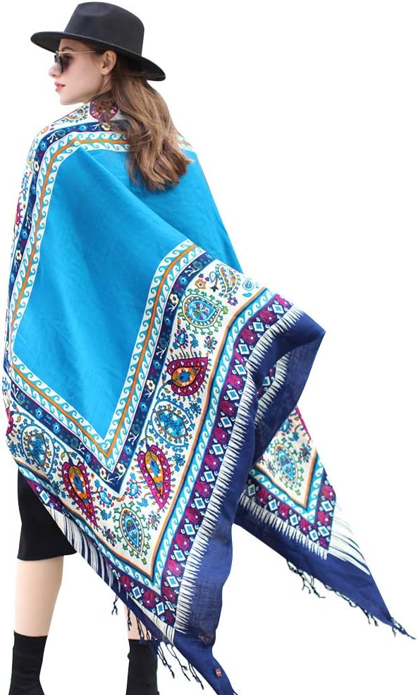 DANA XU 100% Merino Wool Pashmina Shawl by DANAXU