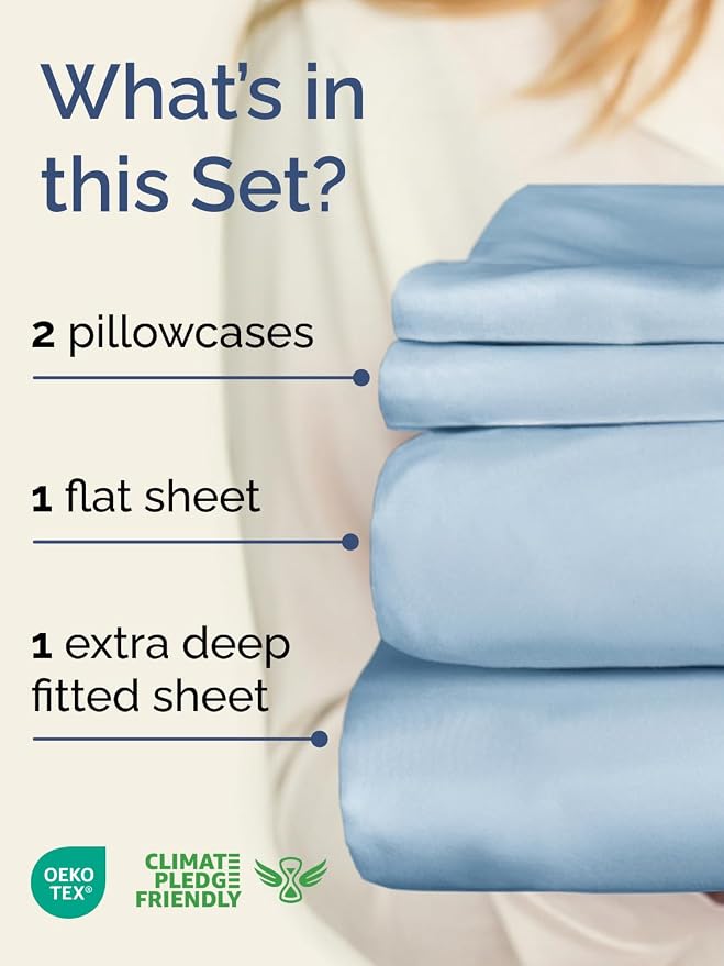 Extra Deep Pocket Full Sheets - Image 2