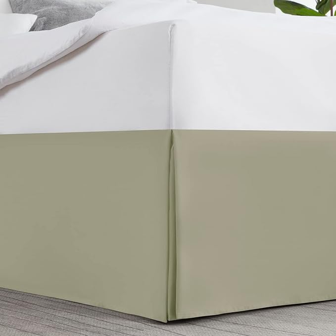 Nestl Green Bed Skirt King Size - Image 2