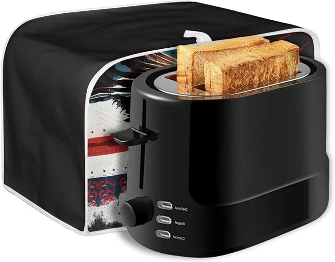 ZFRXIGN Bald Eagle Toaster Cover 4 Slice Wide Slot Small Appliance Covers - Image 6