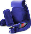 Nestl Reading Pillow with Shredded Memory Foam Includes 2 Neck and Lumber by Nestl
