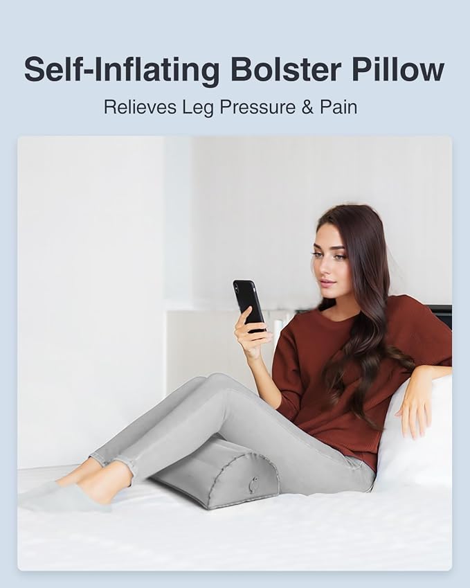 Luxtude Inflatable Bolster Pillow - Image 2