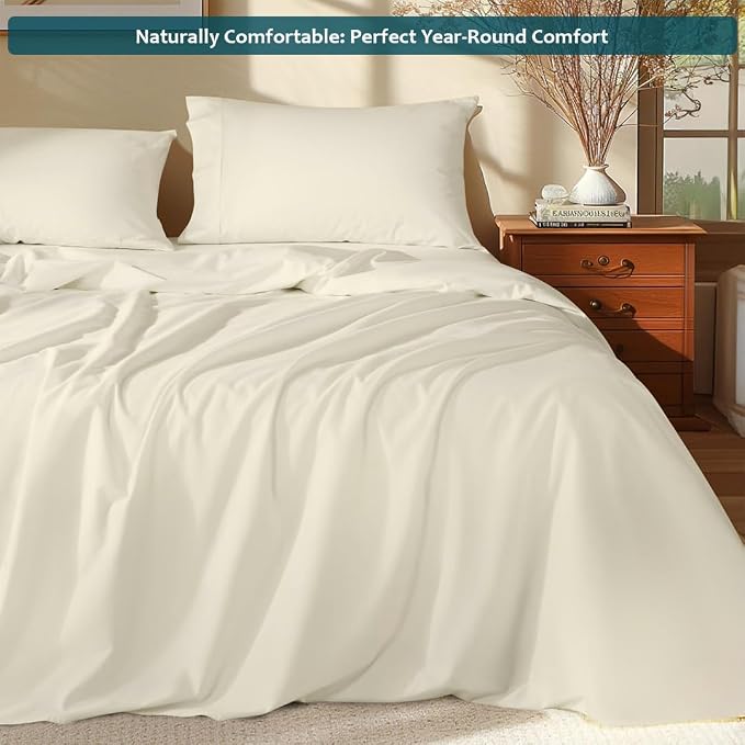 Shreem Linen XL Twin Sheets Set - Image 2