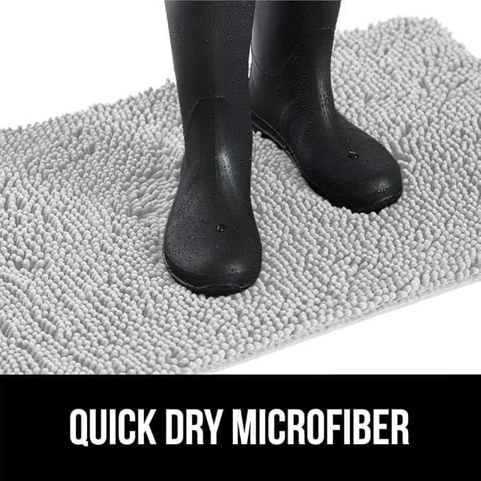 GORILLA GRIP SOAKSTOPPER Dog Door Mat, 70x24 Machine Washable Rug Absorbent - Image 9