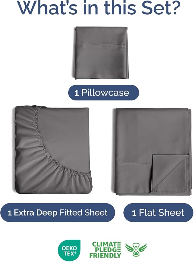 Extra Deep Pocket Twin XL Sheets - Image 2