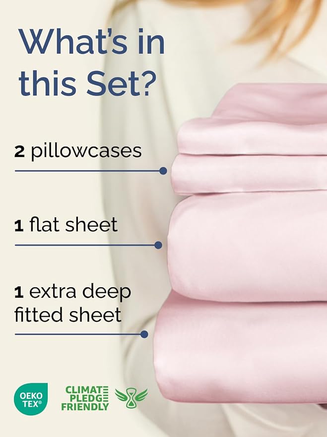 Extra Deep Pocket Queen Sheet Set - Image 2