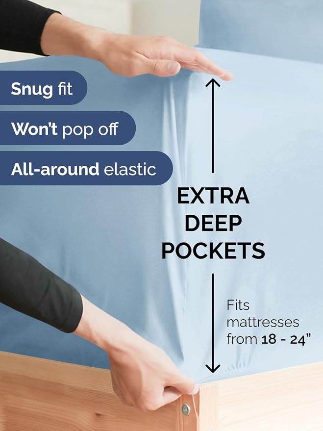 Extra Deep Twin XL Sheet Set - Image 3
