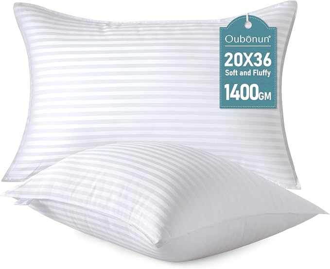 Oubonun King Size Pillows Set of 2 by Oubonun