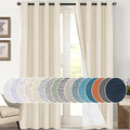 PrinceDeco 100% Blackout Curtains 108 Inches Long 2 Panels Set by PrinceDeco