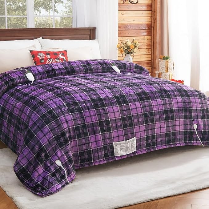 Heated Electric Blanket Queen Size, 84X90 Heating Blanket Queen by OCTROT