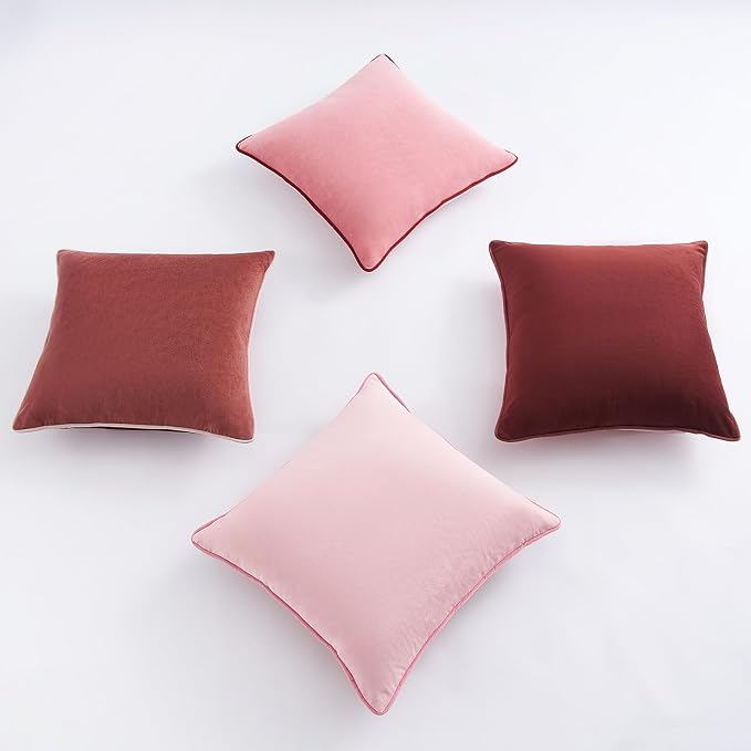 MONDAY MOOSE Decorative Throw Pillow Covers Cushion Cases, Mix and Match - Image 8