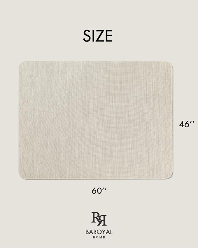 Office Chair Mat for Hardwood Floor Under Desk Computer Rolling Chair Mat for - Image 6