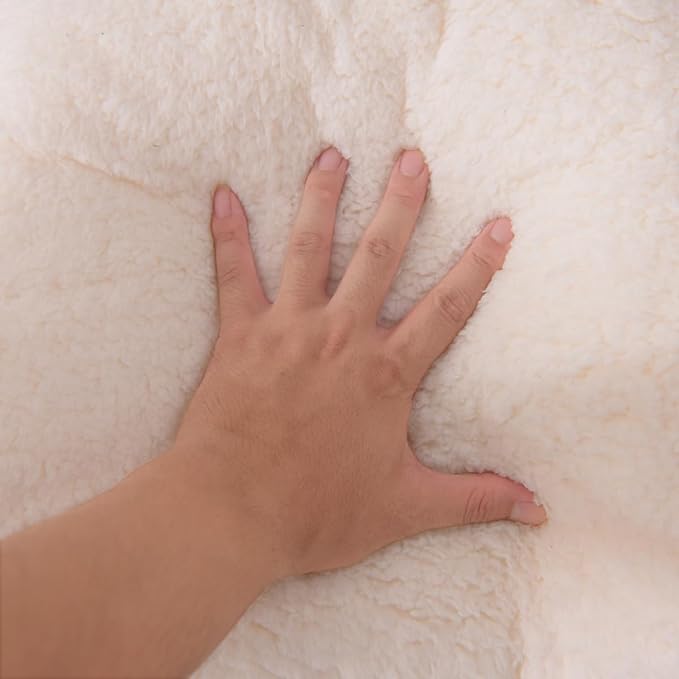 NTBED Sherpa Reading Pillow for Backrest - Image 6