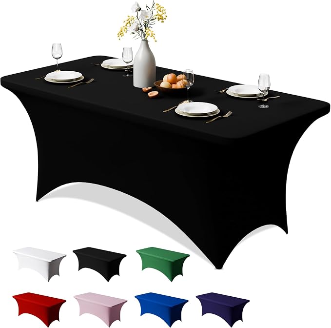 Trlyc 1 Pack 6FT Spandex Table Cloth by TRLYC