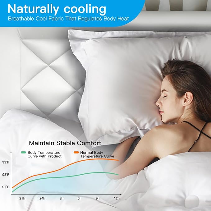 Cooling Mattress Topper King Size - Image 3