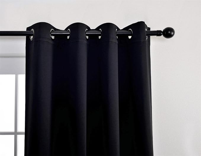 MIUCO 1 Pair Thermal Insulated Grommet 52-Inch-by-84-Inch Blackout Window - Image 6