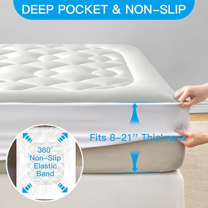 Cooling Mattress Topper King Size - Image 6