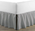 SKY BEDDINGS - King Size Ruffled Bed Skirt - 14 Inch Drop Dust Ruffle Bed Skirt by SKYBEDDINGS