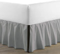 SKY BEDDINGS - Full Size Ruffled Bed Skirt - 12 Inch Drop Dust Ruffle Bed Skirt by SKYBEDDINGS