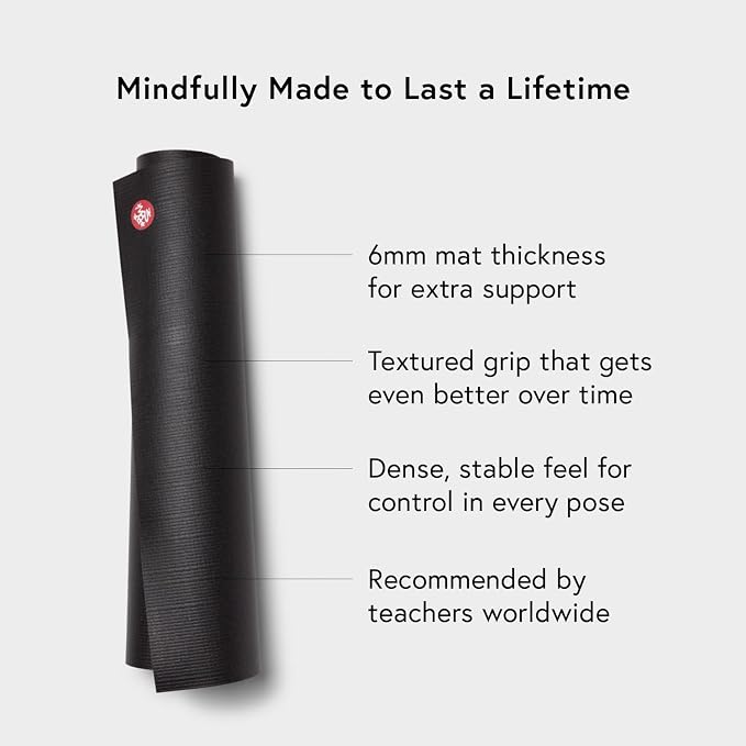 Manduka PRO Yoga Mat - 6mm | Lifetime Durability | Hygienic Construction | - Image 2