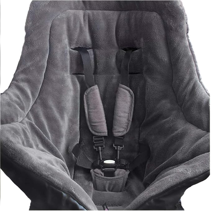 Cozy Toe Stroller Bunting Bag, Soft Coral Fleece Lining, Weather Proof - Image 7