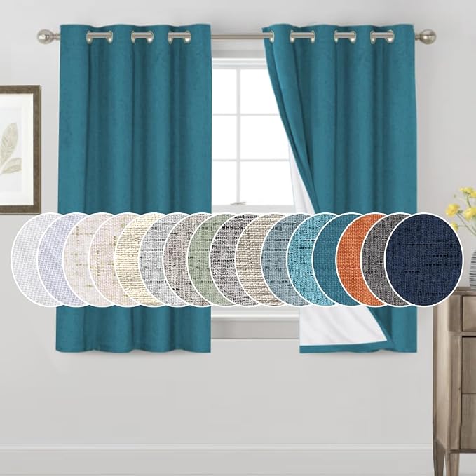 PrinceDeco 100% Blackout Curtains by PrinceDeco